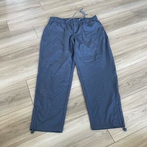 Avalanche Blue Ripstop Cargo Cinched Leg Drawstring Elastic‎ Pants Size Large